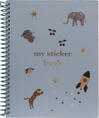 Konges Sløjd my sticker book fsc green Konges Sløjd my sticker book fsc green