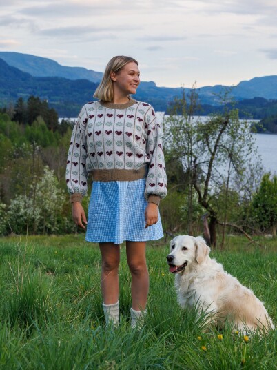 House Of Yarn SG 01 05c Dagny genser House Of Yarn SG 01 05c Dagny genser