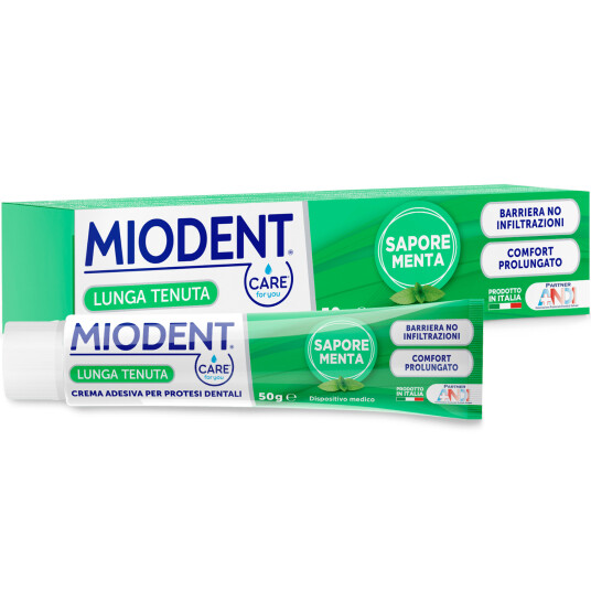 Protetisk lim MIODENT Fixative Cream Mint 50g