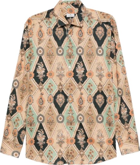 Etro Herre Skjorter Flerfarget L,