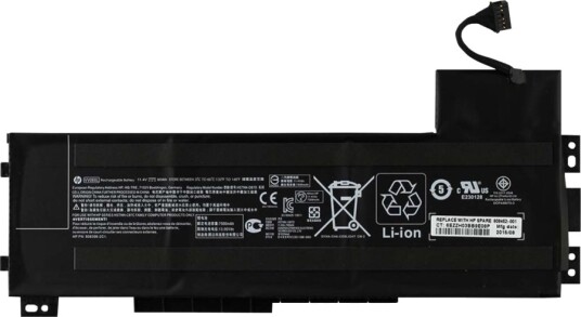 Hp Batteri Til Bærbar Pc Litiumion 9-Cellers 2.635 Ah 90 Wh 808452-001