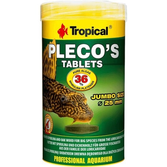 Tropical Plecos Tabin 48 tabletter Tropical Plecos Tabin 48 tabletter