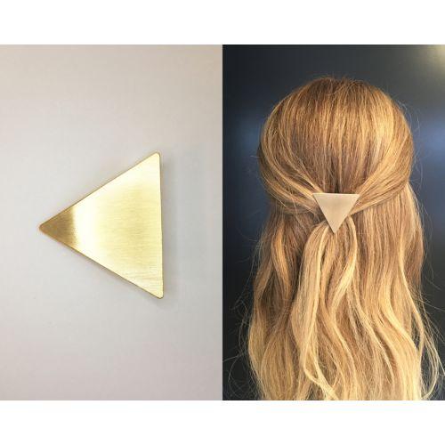 OnFleek, Metal Triangle Hårspenne Gold