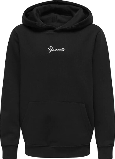 ONLY & SONS Osjhans Life Ls Reg Hoodie Swt Black 122 128 ONLY & SONS Osjhans Life Ls Reg Hoodie Swt Black 122 128
