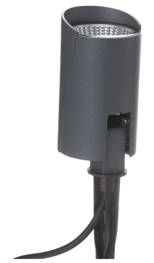 Lucande LED-utespot Anton med jordspyd Lucande LED-utespot Anton med jordspyd