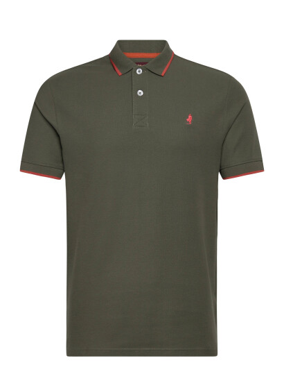 MCS River Reg Cot Pq Mcs M Polo - Khaki green - XL