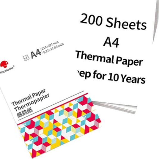 Phomemo A4 Termopapir Hvit