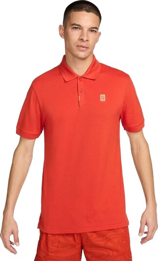 Nike The Nike Polo Dri Fit Heritage Slim2 Padel og tennispique herre L Nike The Nike Polo Dri Fit Heritage Slim2 Padel og tennispique herre L