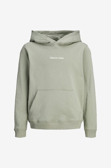 Jack & Jones Hettegenser jorNorrebro Emb Sweat Hood Grønn