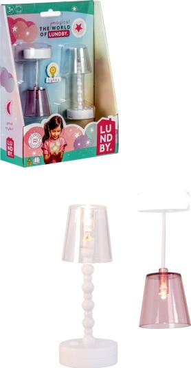 Lundby Dukkehustilbehør Gulv & Taklampe
