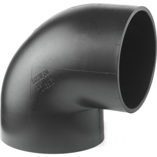 Geberit 88,5° 63 mm PEH Avløpsbøy for Overvanns- og Drensrør