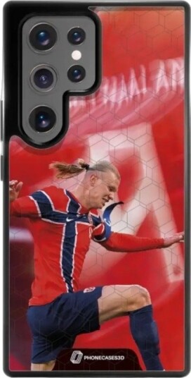 Phonecases3D Samsung Galaxy S25 Ultra Norges Fotballforbund Haaland 3D mobildeksel
