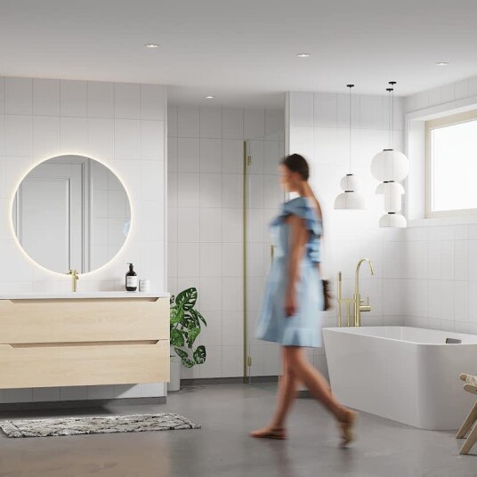 Baderomspanel Fibo 2094 M2030 S White