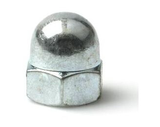 Schäfer & Peters 1587410 Hattmutter MHM A4 DIN 1587 M10 17 x 18 mm 100-pakk Innfesting