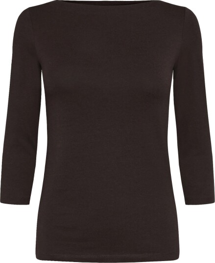 Vero Moda Maternity Vmmpanda Modal 3/4 Top Jrs   Brown   XL