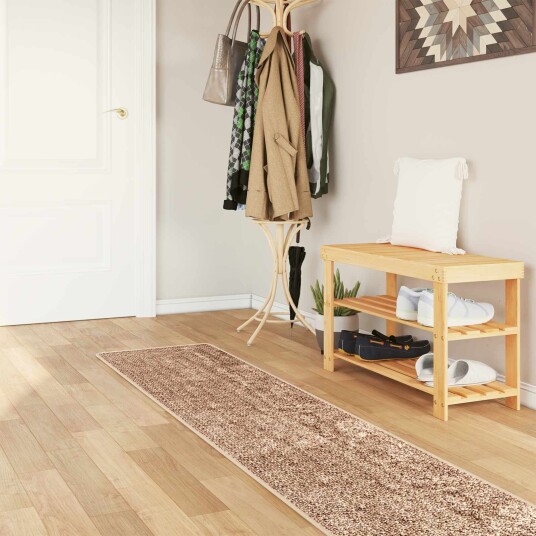  Teppe Runner MARSA Gul 50 x 450 cm Polyester og PVC