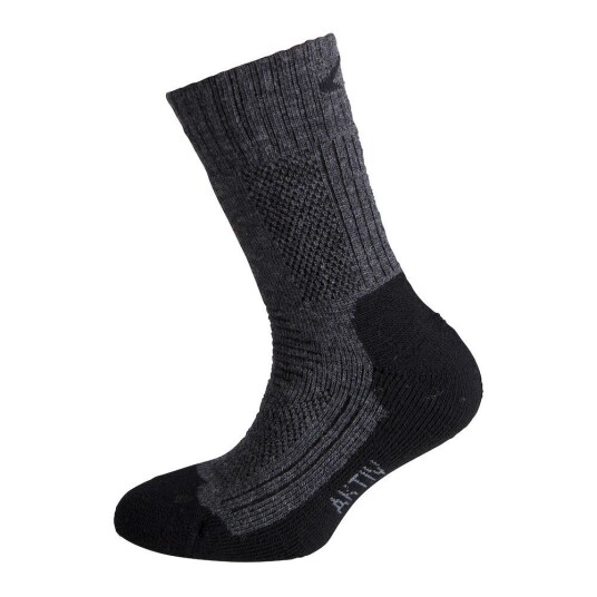 Ulvang Aktiv Jr Charcoal Melange/Black 25/27