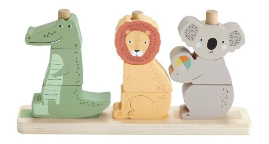 Fisher Price Wood Stack & Sort Sorteringsleke Dyr