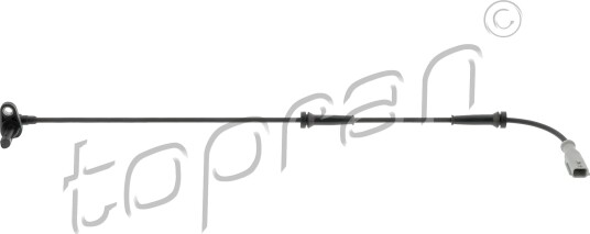 Sensor, ABS TOPRAN 701 982