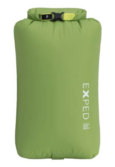 Exped Versa Drybag Bright 8L meadow vanntett pakksekk