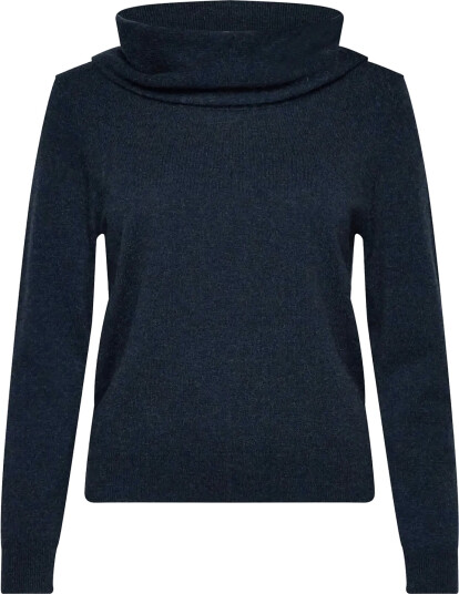 Rosemunde Rwlaica Cashmere Ls Waterfall Collar Pullover Navy S