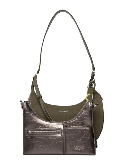 Desigual Delta Lyra Oliv - Khaki green - ONE SIZE Desigual Delta Lyra Oliv - Khaki green - ONE SIZE