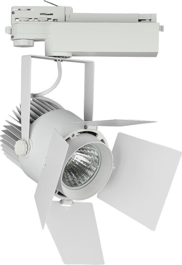 33W LED skinnespot Samsung chip 3000K 5 års garanti hvitt hus Kulør : Varm