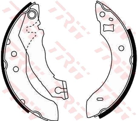 Bremsesko sett TRW GS6151