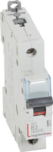 Legrand DX3 MCB automatsikring B3 1P 1M 6/10kA