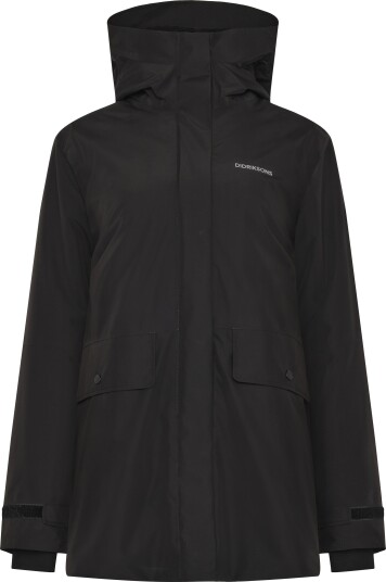 Didriksons Women's Tuva Parka Black 46 Didriksons Women's Tuva Parka Black 46