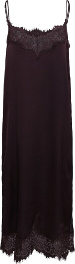 Stella Nova Underlayer Lace Dress DARK BROWN 34