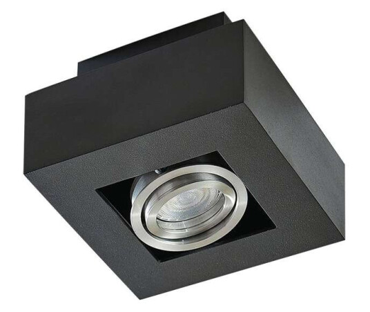 Arcchio Taklampe Vince, 14 x 14 cm i svart