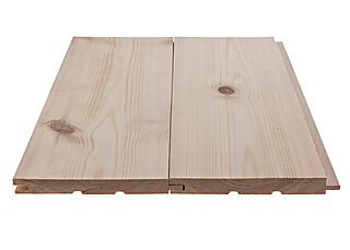 Standard glattpanel ubehandlet furu til vegg og tak 14x120 mm