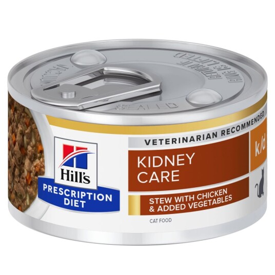 Hill"S Prescription Diet Feline K/D Kidney Care Stew Chicken & Vegetables 82 G