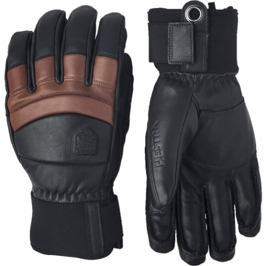 Hestra Fall Line 5-Finger 8 Navy/Brown
