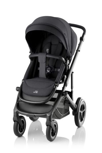 Britax Smile 5Z Barnevogn Sportsvogn   Style Carbon Black