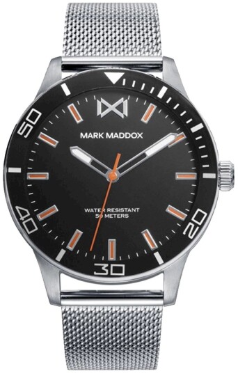 Mark Maddox Herreklokke HM7146 57 Classic Stål Ø40 mm