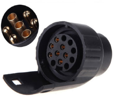 Tilhengeradapter 7 13   7 pol   13 pol overgang