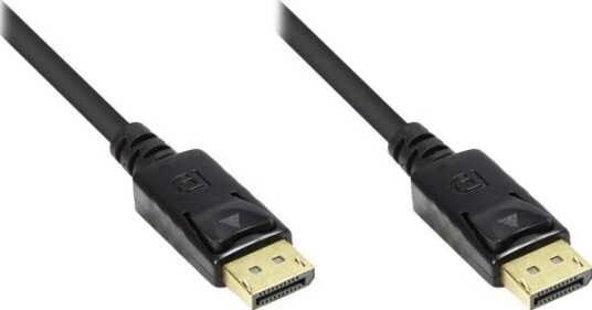 Good Connections Kabel Dp1.2 4K/Uhd @60Hz Svart 10 M
