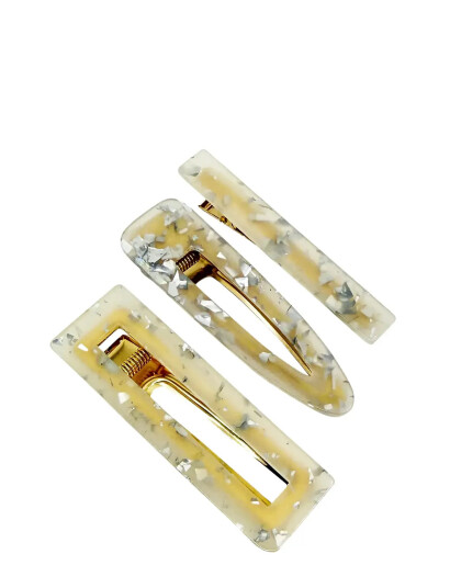 Pipol"s Bazaar Betsy Hair Clip 3 Pcs Blue Spot Blue ONE SIZE Pipol"s Bazaar Betsy Hair Clip 3 Pcs Blue Spot Blue ONE SIZE