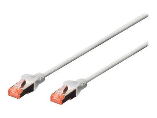 Digitus Professional Koblingskabel Rj-45 Hann Til Rj-45 Hann 10 M Sftp Pimf Cat 6 Ieee 802.3 Halogenfri Formstøpt Uten Hindringer Flertrådet Grå En Pakke 5