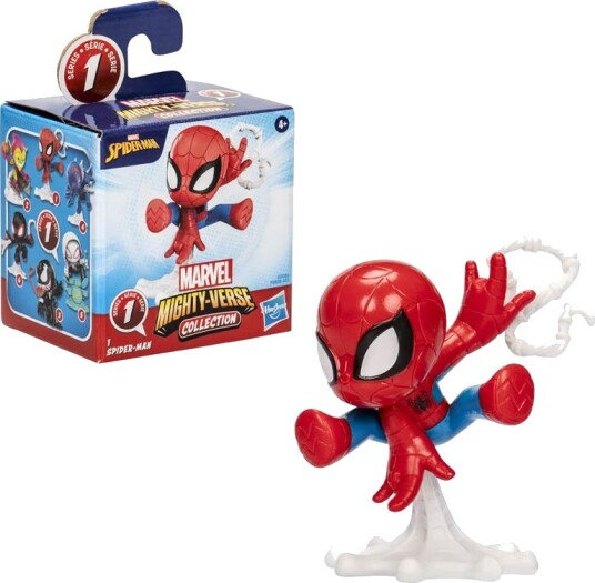 Marvel Spider-Man Mighty-Verse S1 Collection Figur 6cm - Spider-Man