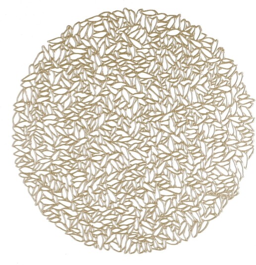 Chilewich Petal Ø38 Cm Champagne Bordbrikker