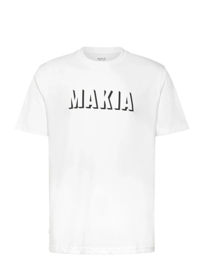 Makia Shadow T-Shirt - White - S