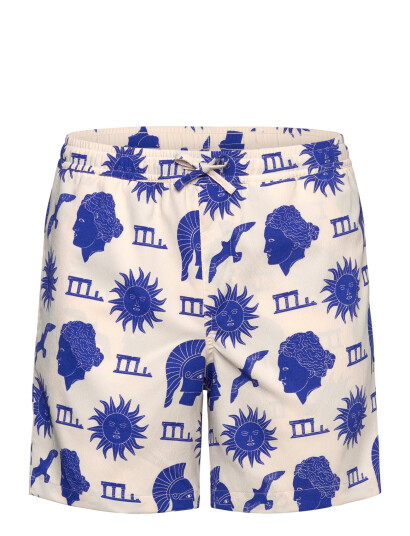 Jack & Jones Jpstjaiden Jjjacquard Jogger Short Styd - Blue - M