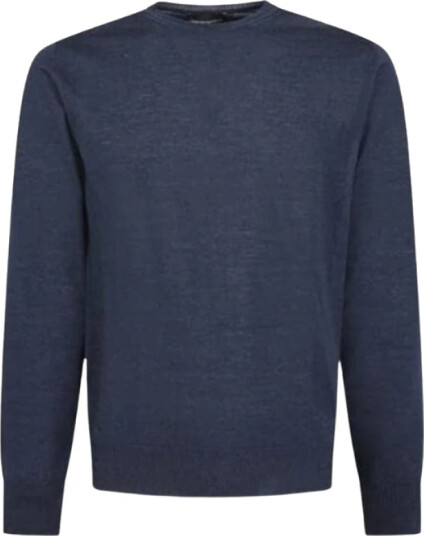 Emporio Armani Herre Strikkevarer Blå L,