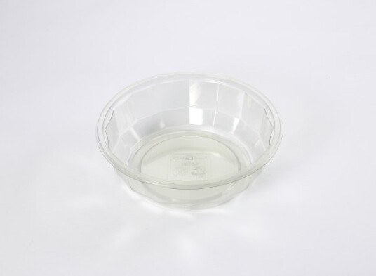 Plastskål Bowl Diamond 952 Ml Ø188x60 Mm Rpet Klar,300 Stk/Krt