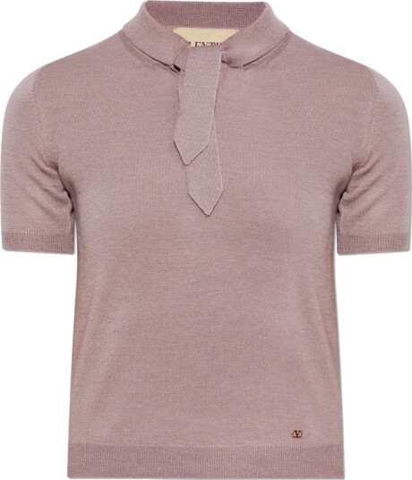 Valentino Garavani Dame Strikkevarer Lilla XS,