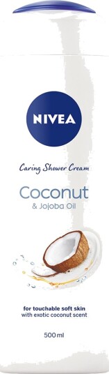 NIVEA Caring Shower Cream Coconut & Jojoba Oil 500 ml