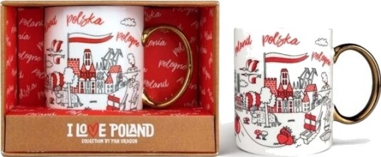 Pan Dragon Krus I Love Poland City4 Poland